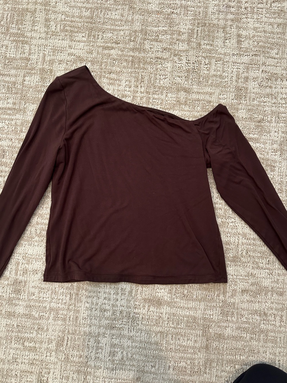 Garage Asymmetric Long Sleeve Top